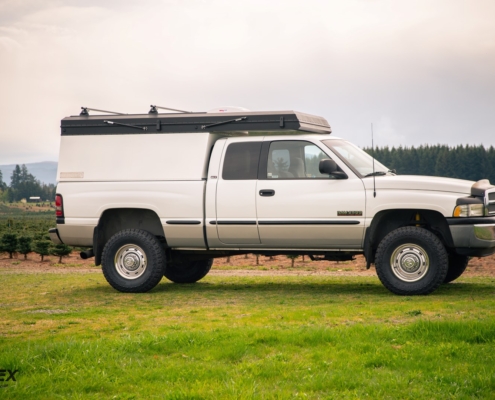 This is a 1998 Ram 12 Valve short bed, quad cab