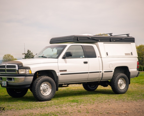 This is a very clean 2nd gen 12 valve short bed quad cab cummins 5 speed